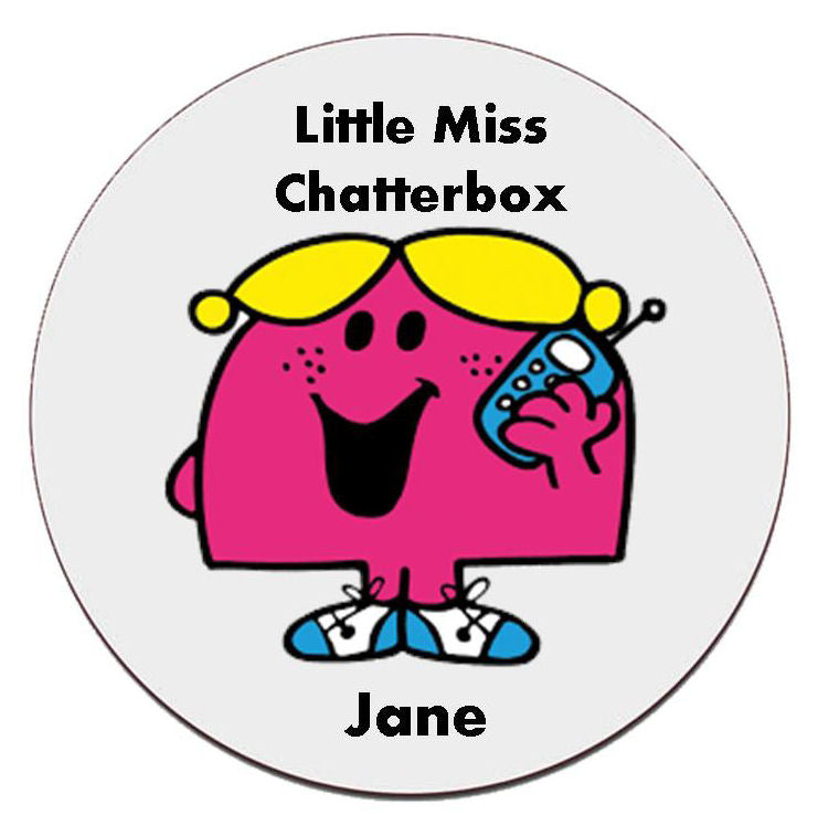 Miss Chatterbox Coaster
