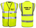 Here To Help Hi Vis Vest