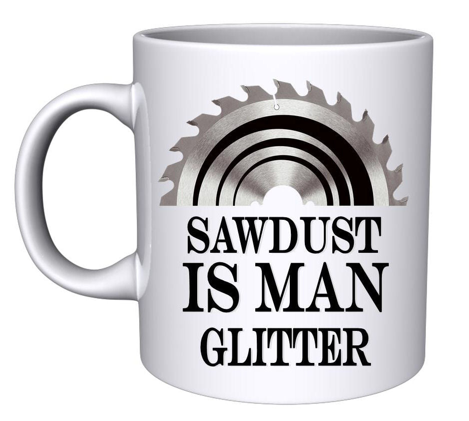 Man Glitter Mug