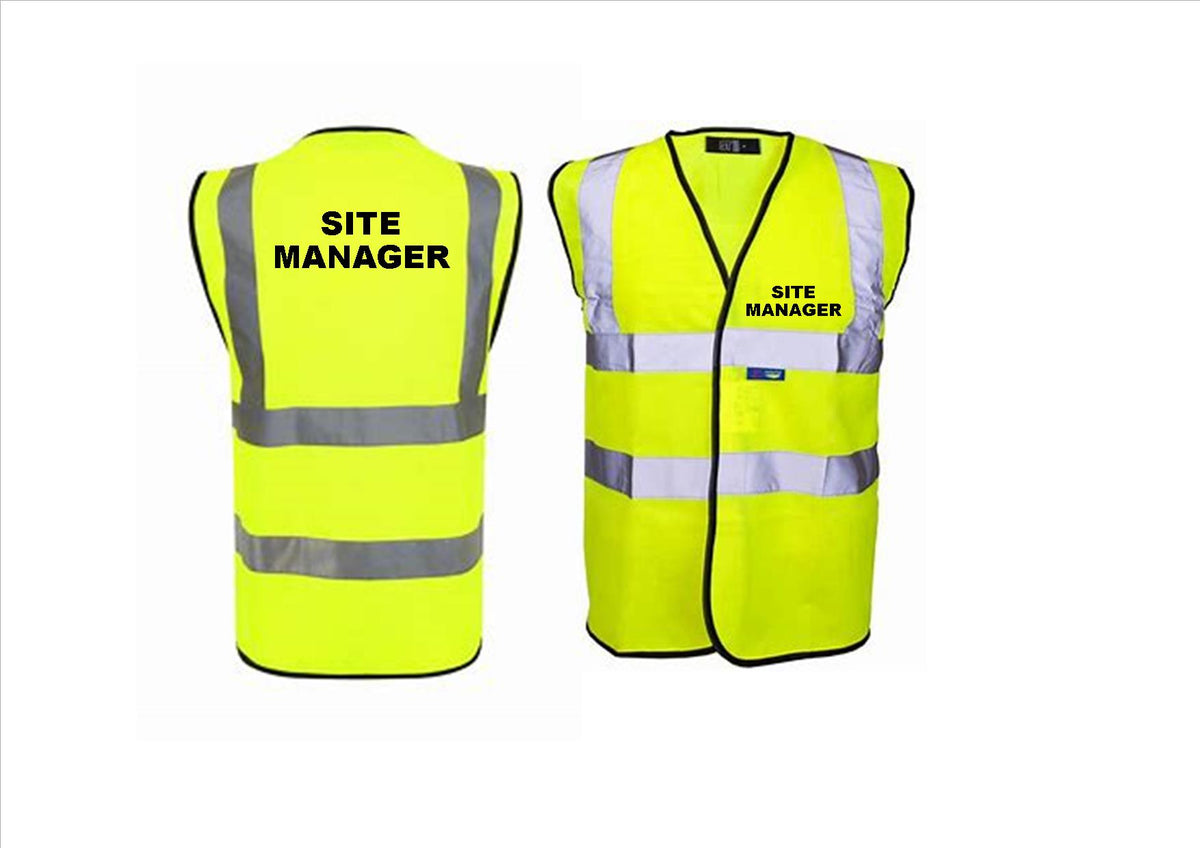 Site Manager Hi Vis Vest