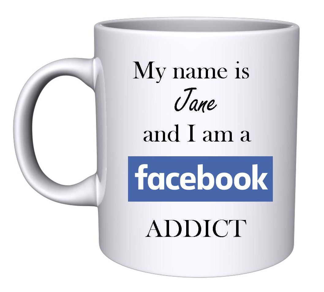 Facebook Addict Mug
