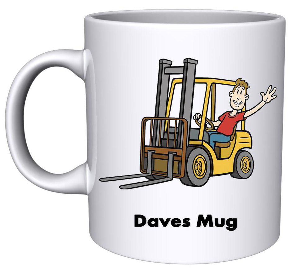 Forklift Truck Drivers Mug