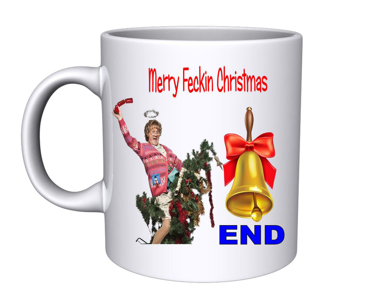 Bell End Christmas Mug