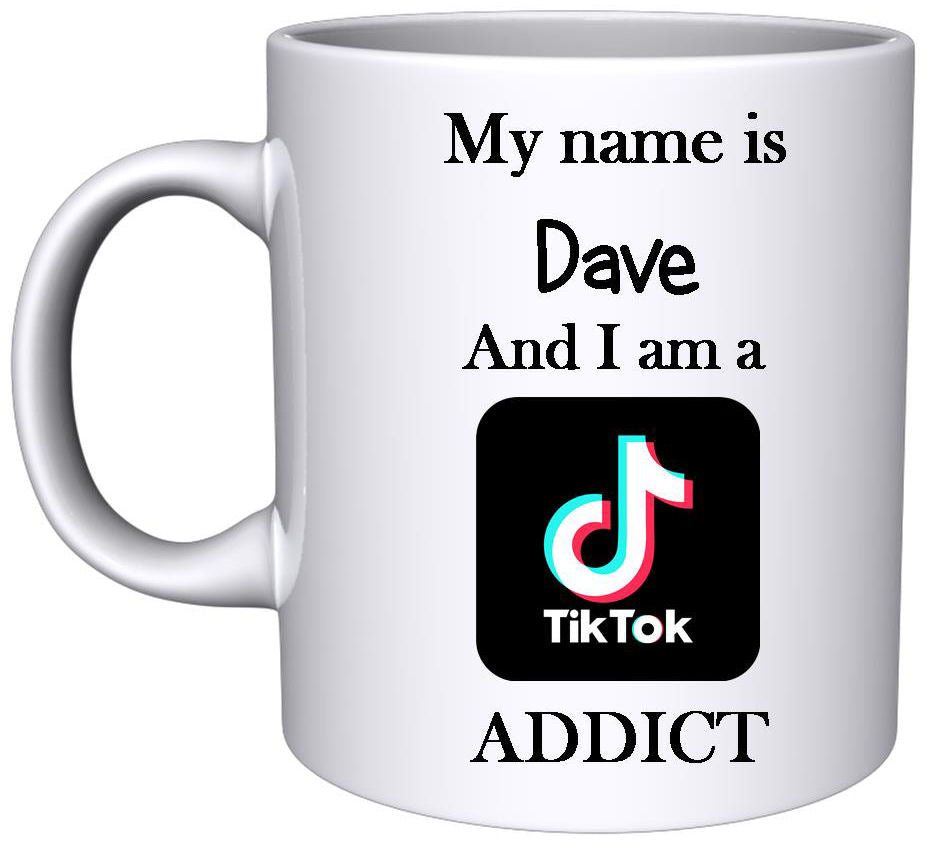 Tik Tok Addict Mug