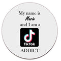 Tik Tok Addict Coaster