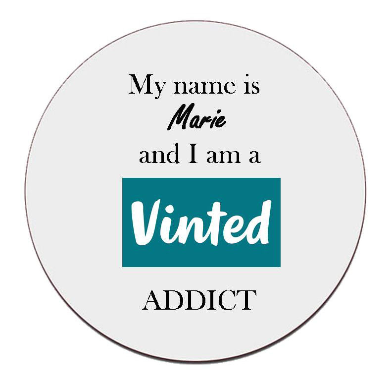 Vinted Addict Coaster
