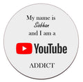 Youtube Addict Coaster